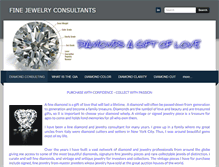 Tablet Screenshot of beautifuldiamondsonly.com